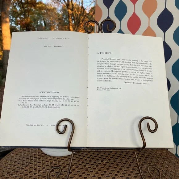 The Living JFK by Robert N. Webb Grosset & Dunlap 1964 USA Printed - Picture 9 of 14